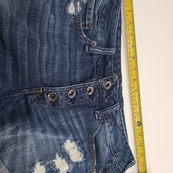 Abercrombie & fitch Denim Blue Women's Shorts Sz.28 - Picture 5 of 8